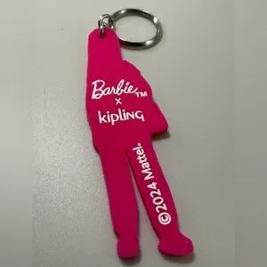 Kipling | Accessories | A Rare Htf Kipling Barbie Keychain Key Ring Fob ...